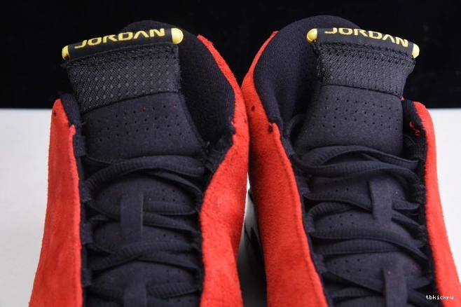 Reps TBkick Air 654459-670 Red Challenge Jordan 14 Retro 0709